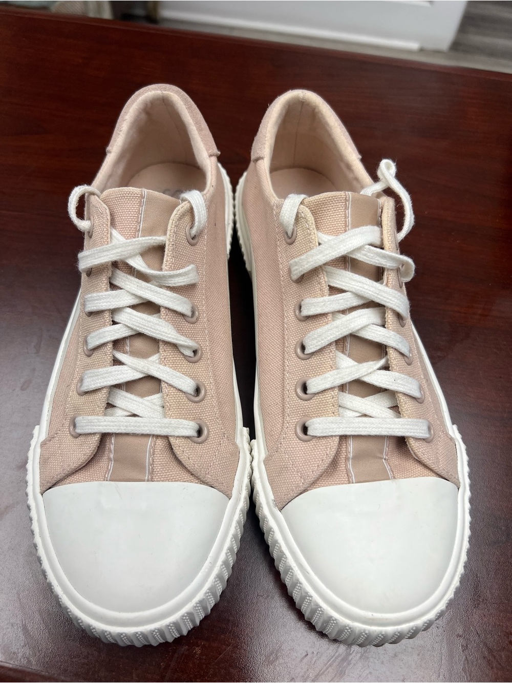 Splendid Everyday Canvas Sneakers in Blush Pink